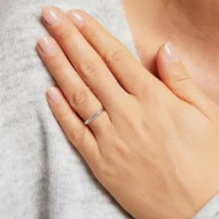 Ring aus 585er Weißgold ER0005-14KWSL