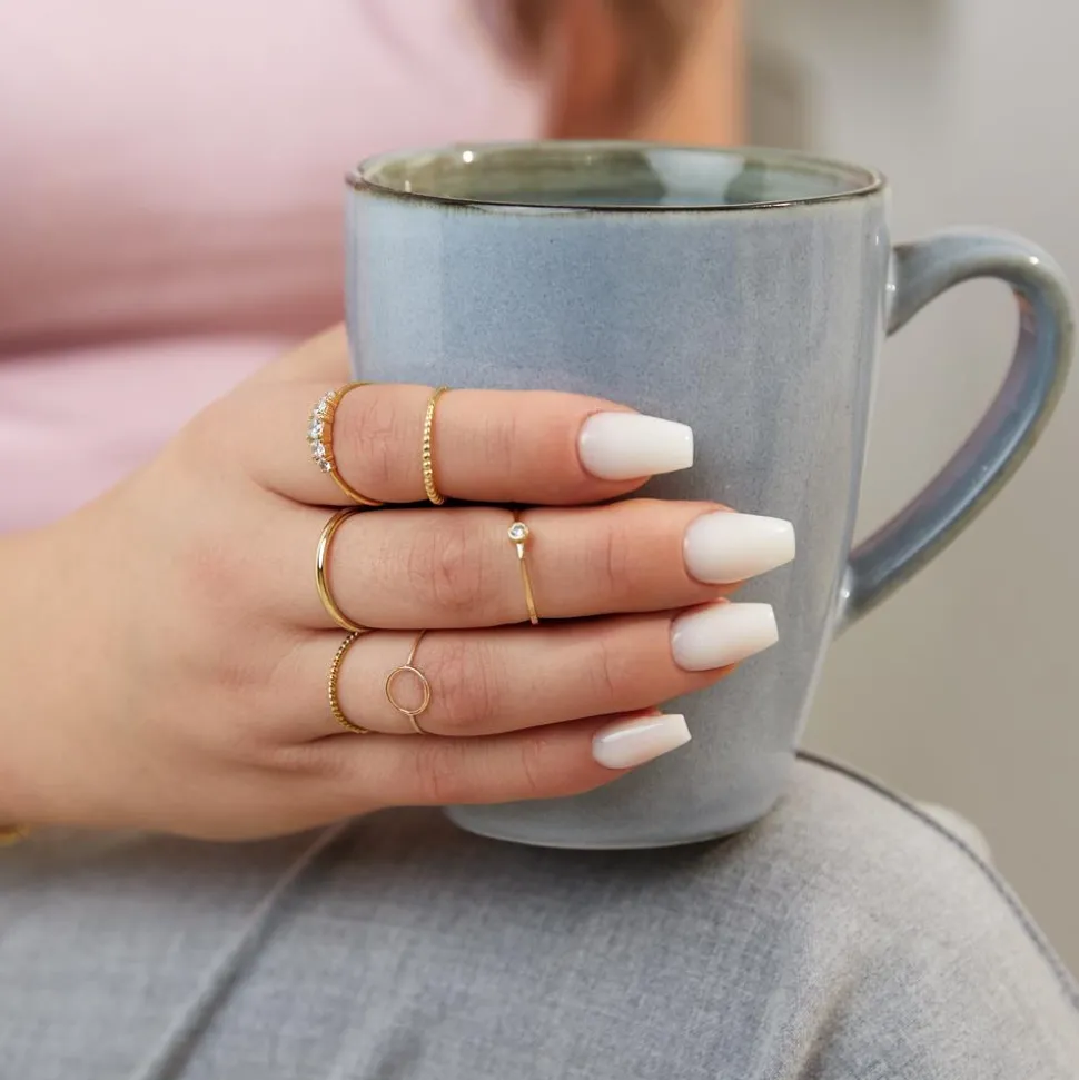 Ring aus 14-karätigem Gold ER0005-14KYSL