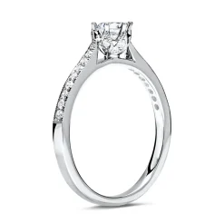 Ring 950er Platin für Diamanten DR0117SL-PT