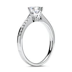 Ring 950er Platin mit Brillanten DR0115SL-PT