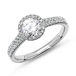 Ring 950er Platin mit Brillanten DR0175SL-PT