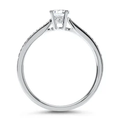 Ring 950er Platin mit Diamanten DR0134-SL-PT
