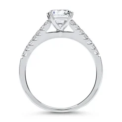 Ring 950er Platin mit Diamanten DR0159SL-PT