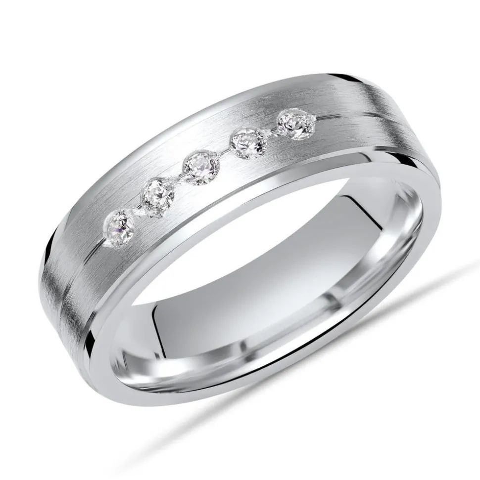 Ring 925er Silber mit Zirkonia 5,5 mm R8532czSL