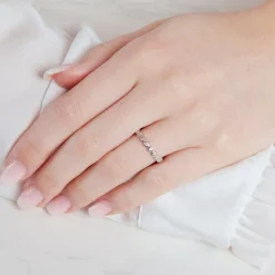 Ring 925er Sterlingsilber Zirkonia gravierbar SR0419SL