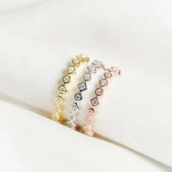 Ring 925er Sterlingsilber Zirkonia gravierbar SR0419SL