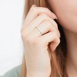 Ring 585er Weißgold mit 13 Diamanten 0,1105 ct. DR0221SL