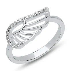 Ring Flügel 925er Silber Zirkonia SR0417SL