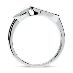 Ring Herzen aus 925er Silber, gravierbar SR0429SL