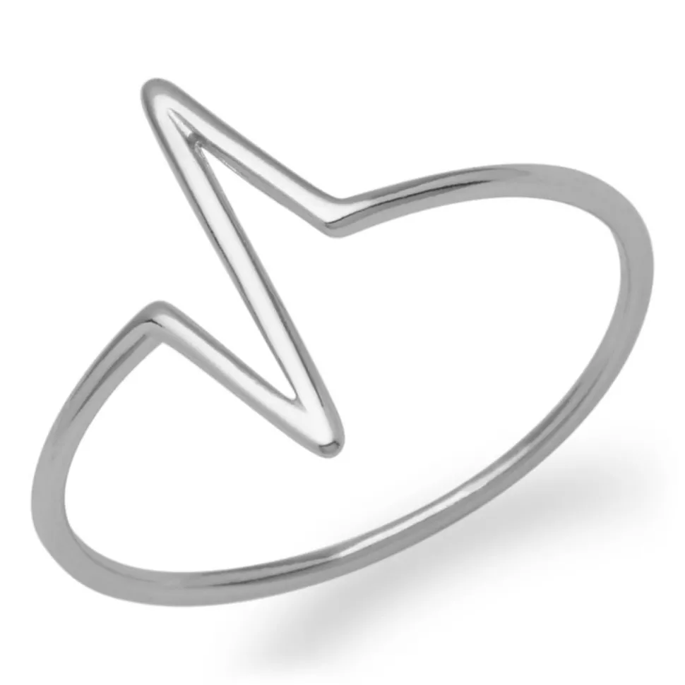 Ring Herzschlag aus 925er Silber LSR0006