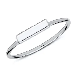 Ring im Stäbchen Design aus 925er Sterlingsilber LSR0030
