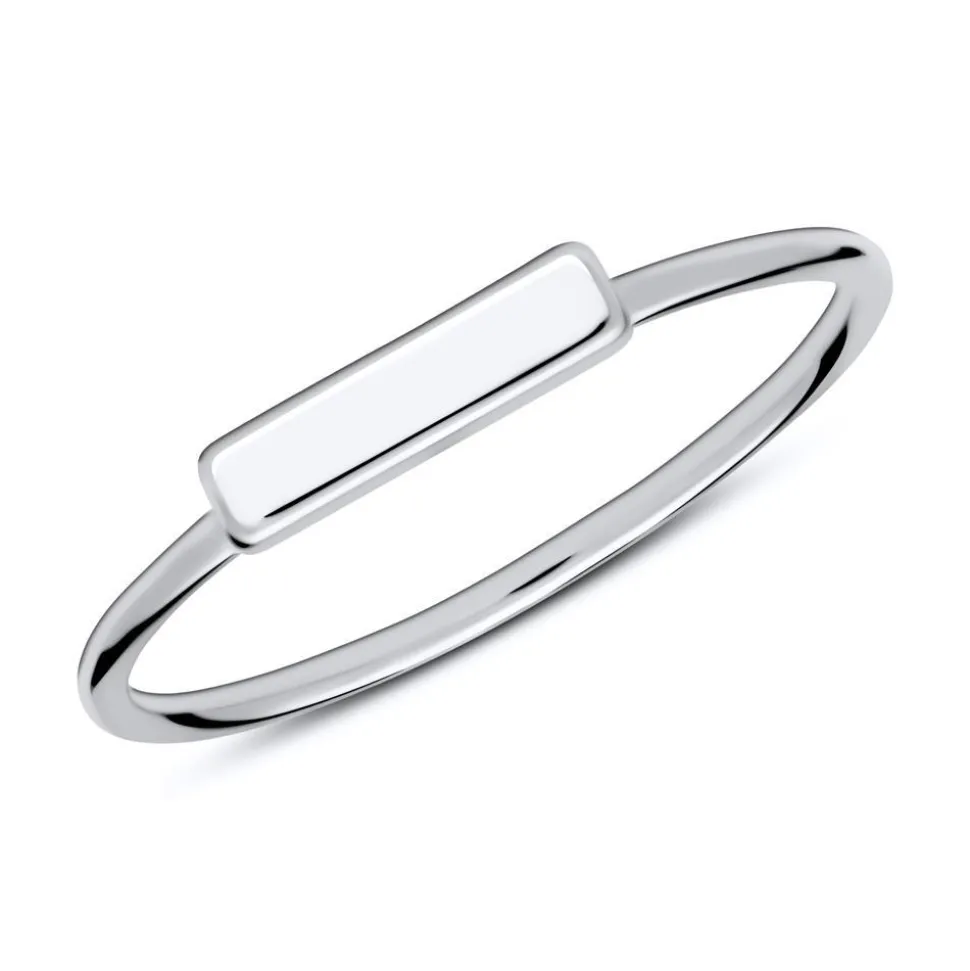Ring im Stäbchen Design aus 925er Sterlingsilber LSR0030