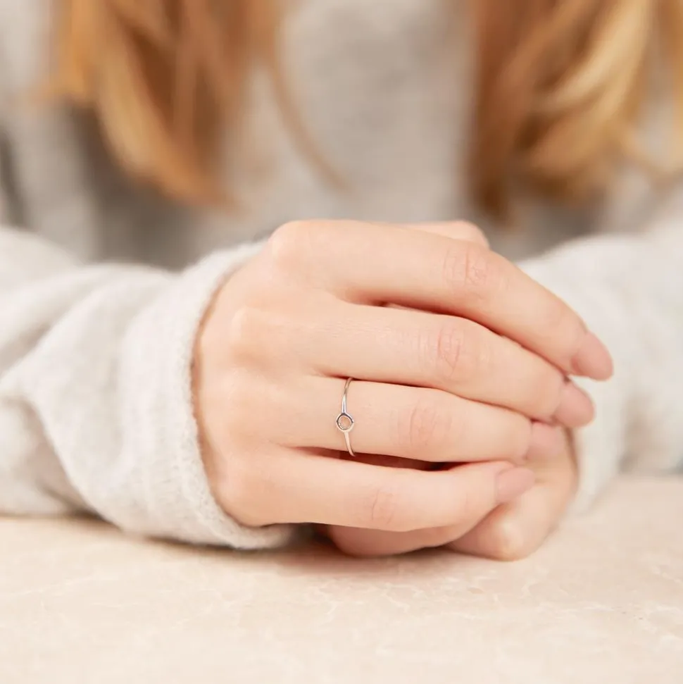 Ring Kreis aus Sterlingsilber LSR0027