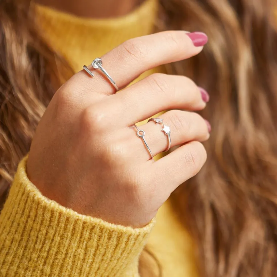 Ring Kreis aus Sterlingsilber LSR0027