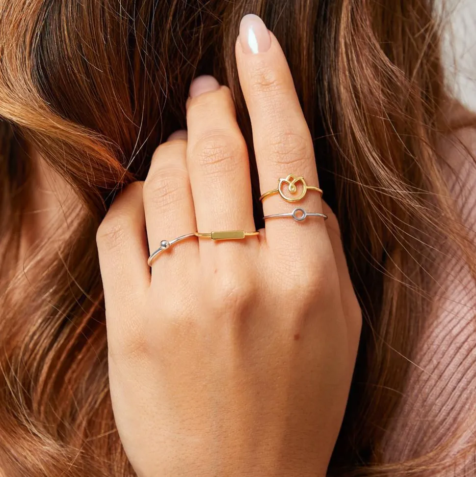 Ring Kreis aus Sterlingsilber LSR0027