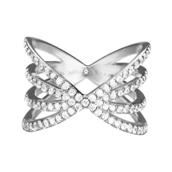 Ring Silber Zirkoniabesatz ESRG92679A