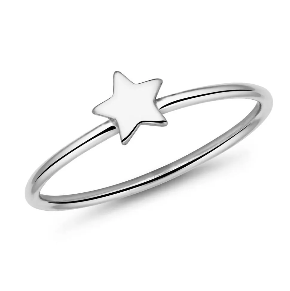 Ring Stern aus 925er Sterlingsilber LSR0045