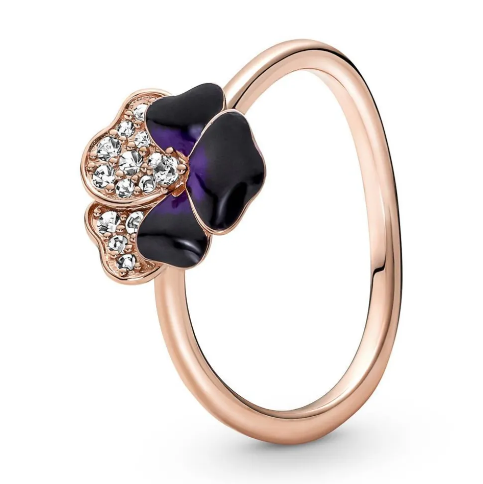 Ring Stiefmütterchen für Damen, ROSE 180764C01