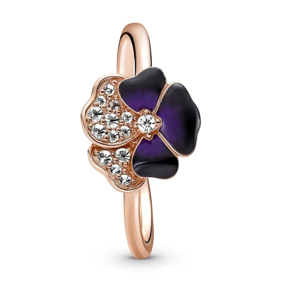 Ring Stiefmütterchen für Damen, ROSE 180764C01