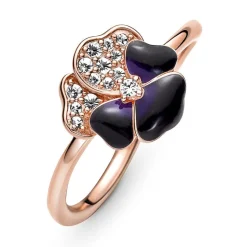 Ring Stiefmütterchen für Damen, ROSE 180764C01