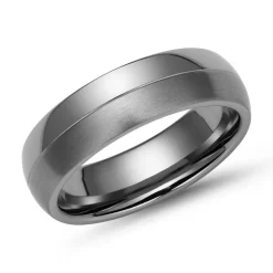 Ring Titan 6mm Breite matt & glänzend TR0005SL