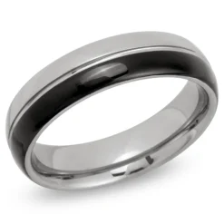 Ring Wolfram Glanzrille Wolframringe TUR0035SL