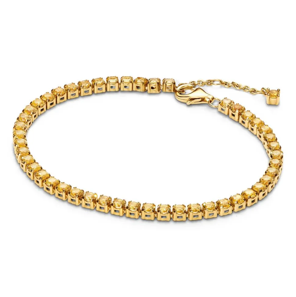 Rivière-Armband für Damen, vergoldet, Timeless 561469C03