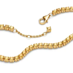 Rivière-Armband für Damen, vergoldet, Timeless 561469C03