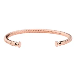 Rocuff Armreif für Damen aus rosévergoldetem Edelstahl PH-BA-R-R