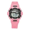Rosafarbene Kinderuhr mit Digitalanzeige 280308006