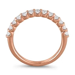 Roségold Gravurring mit lab grown Diamanten BDR0081LG-RSL