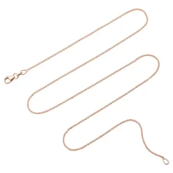 Roségoldene Ankerkette aus 585er Gold GC0018
