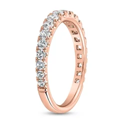 Roségoldener Diamantring für Damen BDR0090-RSL
