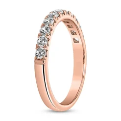 Roségoldener Ewigkeitsring mit Diamantbesatz BDR0116-RSL
