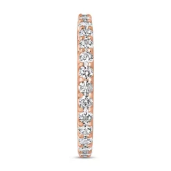 Roségoldener Ring für Damen mit Brillanten BDR0050-RSL