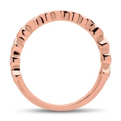 Rosévergoldeter 925er Silberring Zirkonia SR0420SL