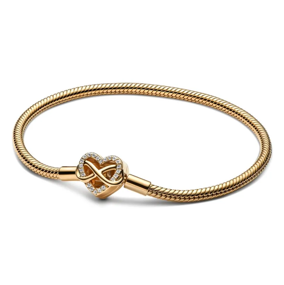 Schlangenarmband für Damen Unendlichkeit, IP Gold 563758C01