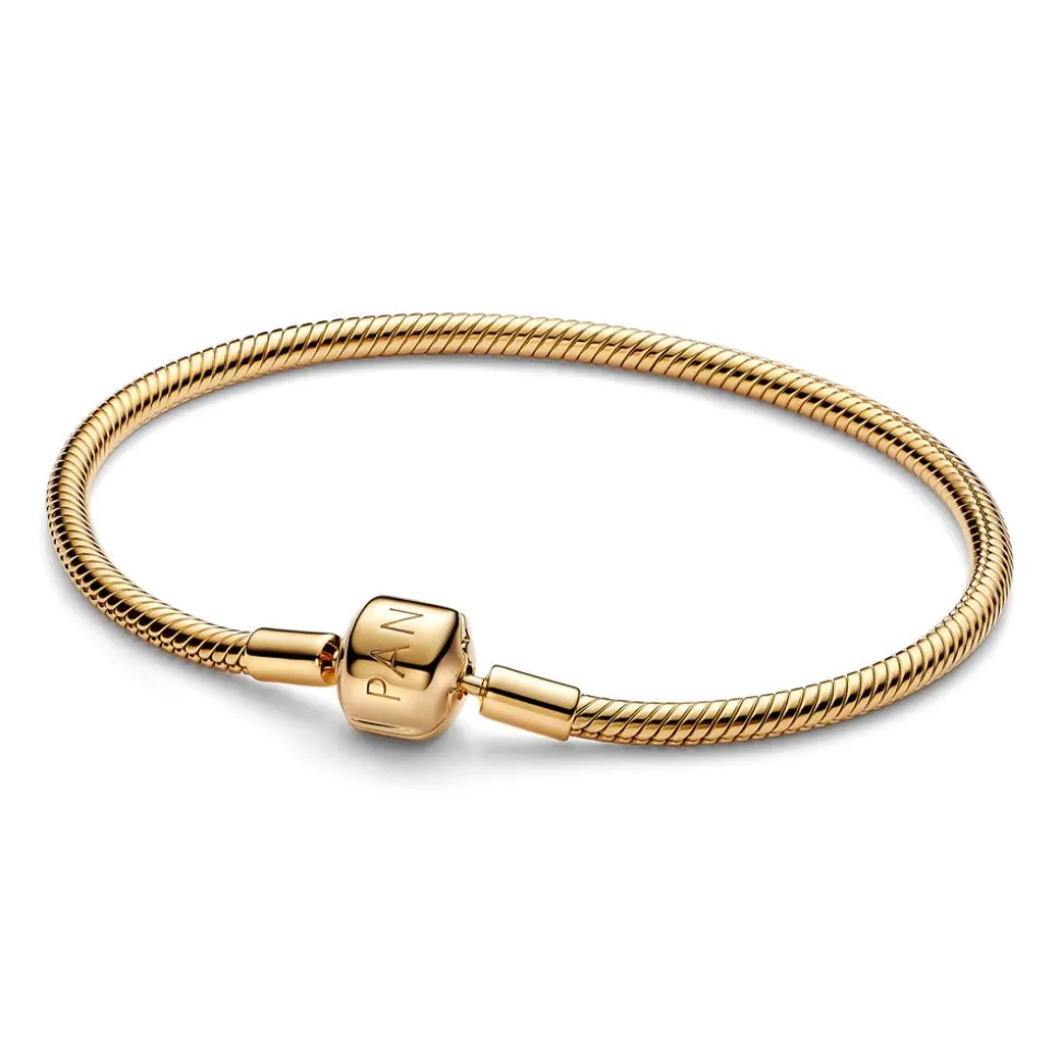 Schlangenarmband für Damen, Moments, IP Gold 563390C00
