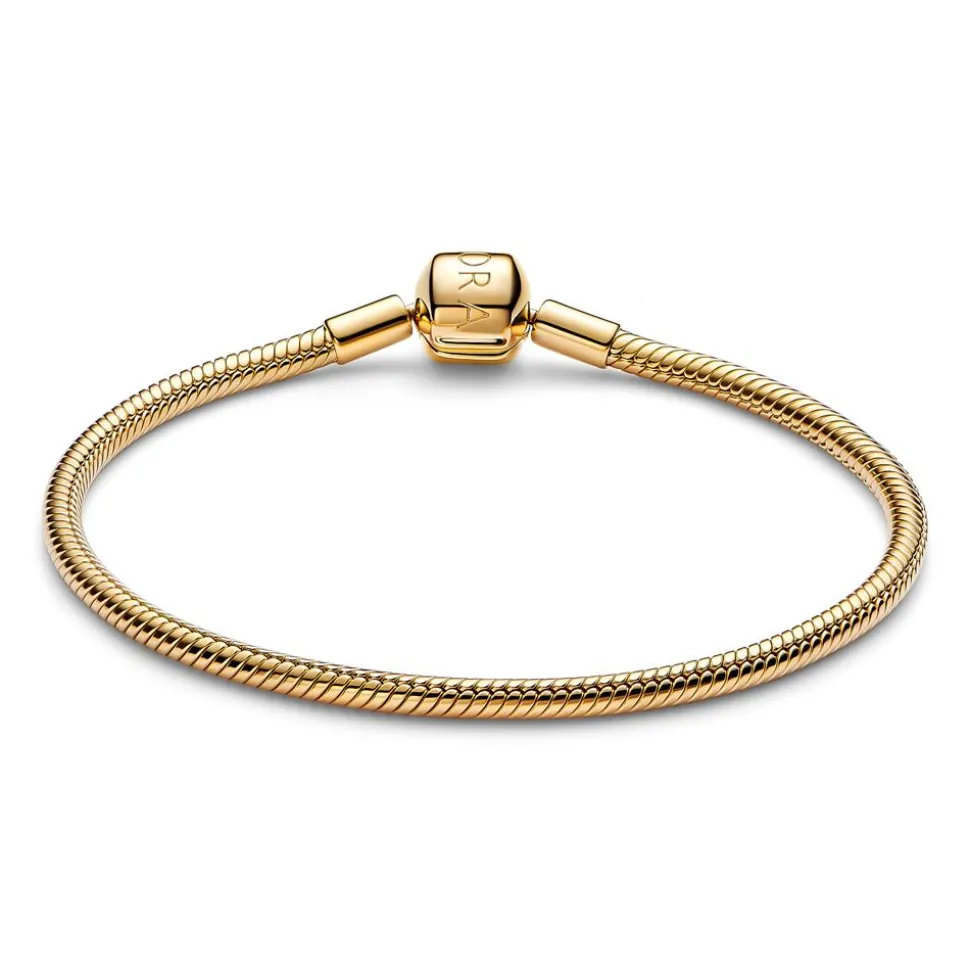 Schlangenarmband für Damen, Moments, IP Gold 563390C00