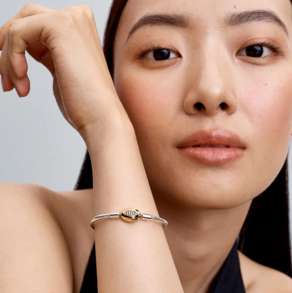 Schlangenarmband Moments für Damen, 925er Silber 563683C01