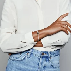 Schlangenarmband Stammbaum aus Sterlingsilber 598827C01