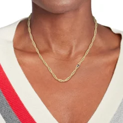 Schlangengliederkette aus vergoldetem Edelstahl 2780685