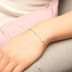 Schmetterlingsarmband für Damen aus 585er Gold GB0036-14KG