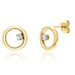 Schmuckset aus vergoldetem Edelstahl SET0003