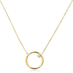 Schmuckset aus vergoldetem Edelstahl SET0003