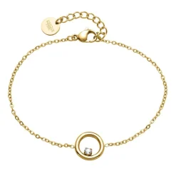 Schmuckset aus vergoldetem Edelstahl SET0003