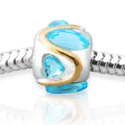 Silber Bead für Ihr individuelles Armband BS0174