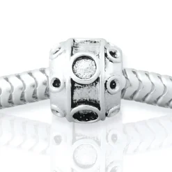 Silber Bead für Ihr individuelles Armband BS0075