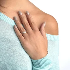 Silber Vivo Damenring rosévergoldet Zirkonia R8553czSL