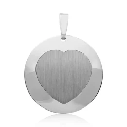 Silberanhänger rhodiniert Herzform SP0571SL